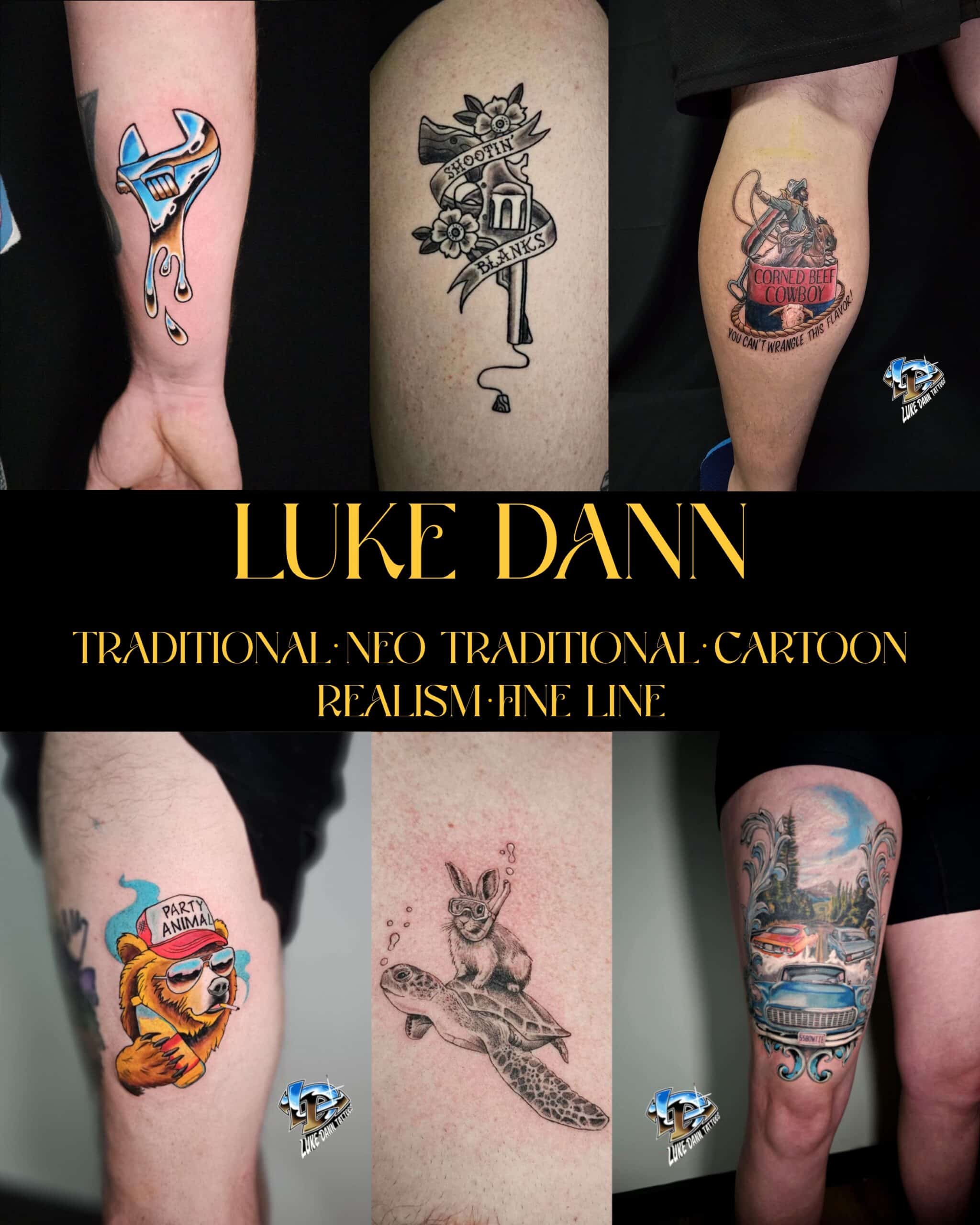 Luke Dann Tattoos Airdrie